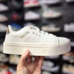 Adidas Grand Court Branco Ouro