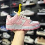 Nike Dunk Branco Rosa Infantil