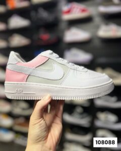Nike Air Force Branco Gelo Rosa PL
