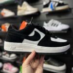 Nike Air Force Duo Preto Camurça