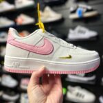 Nike Air Force Logan Branco e Rosa BB