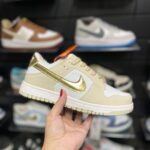 Nike Dunk LOW Jeans Escovado Bege