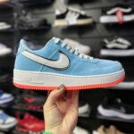 Nike Air Force Camurça Azul