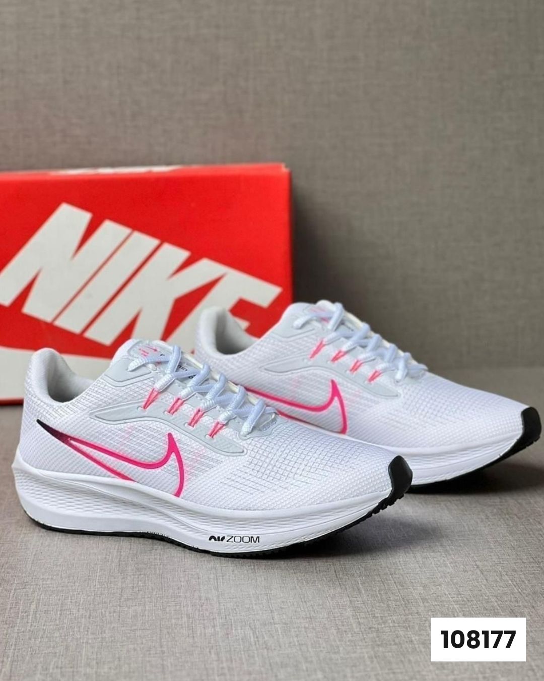 Nike Zoom Pegasus Branco Rosa
