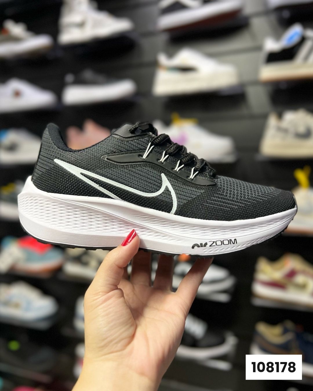 Nike Zoom Pegasus Preto Branco